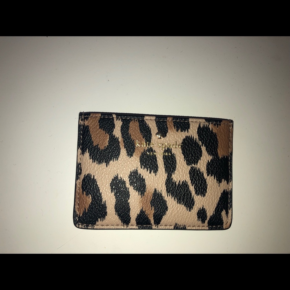 Kate Spade leopard card holder.